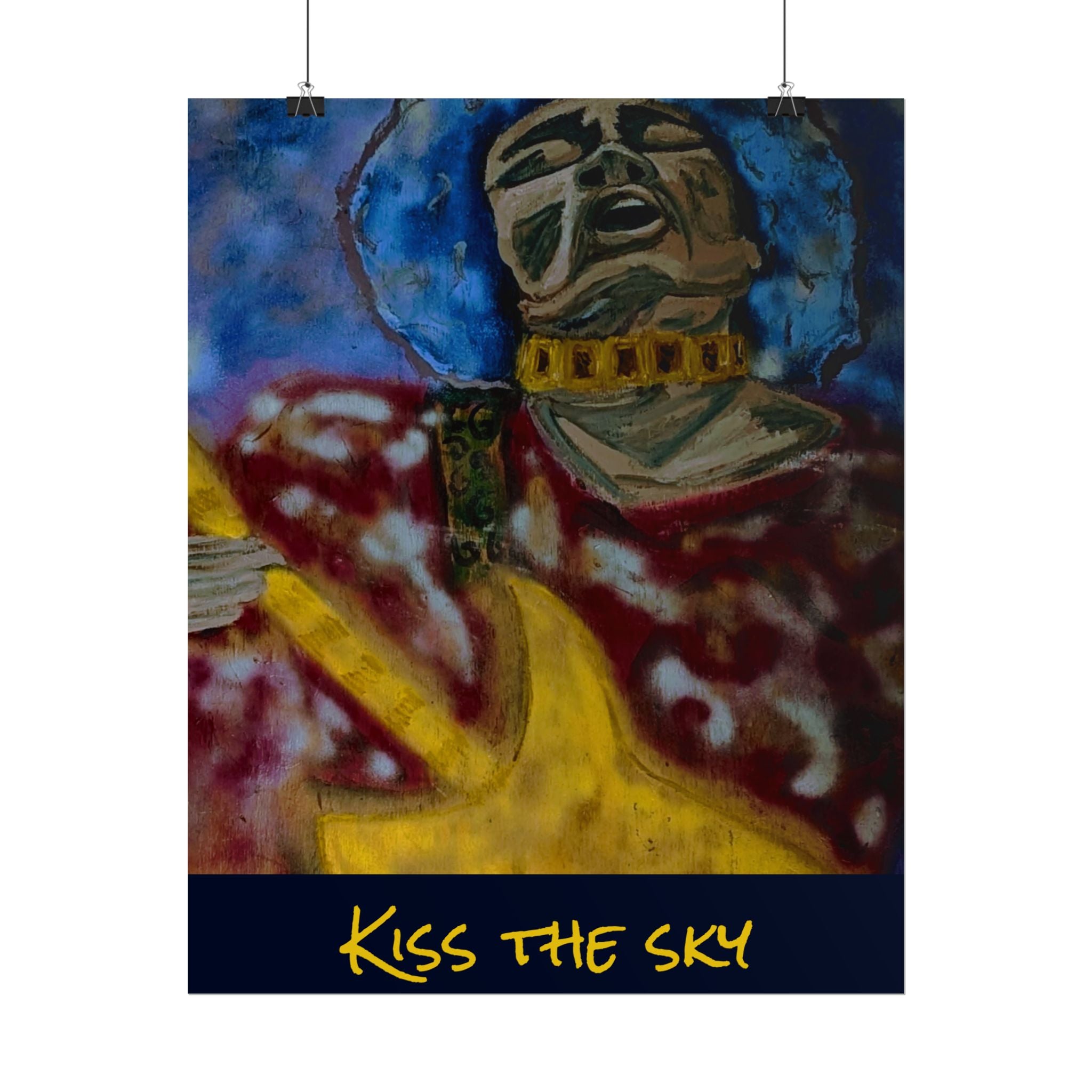 Kiss the Sky Poster | Rolled Art Print