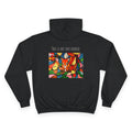 Colorful Fox Stained Glass Hoodie | Fox Illustration, Retro Vibes