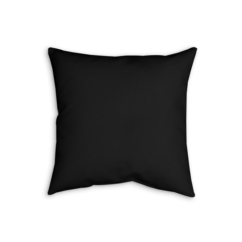 Glowing Red-Eyed Spider Faux Linen Pillow | Halloween Decor
