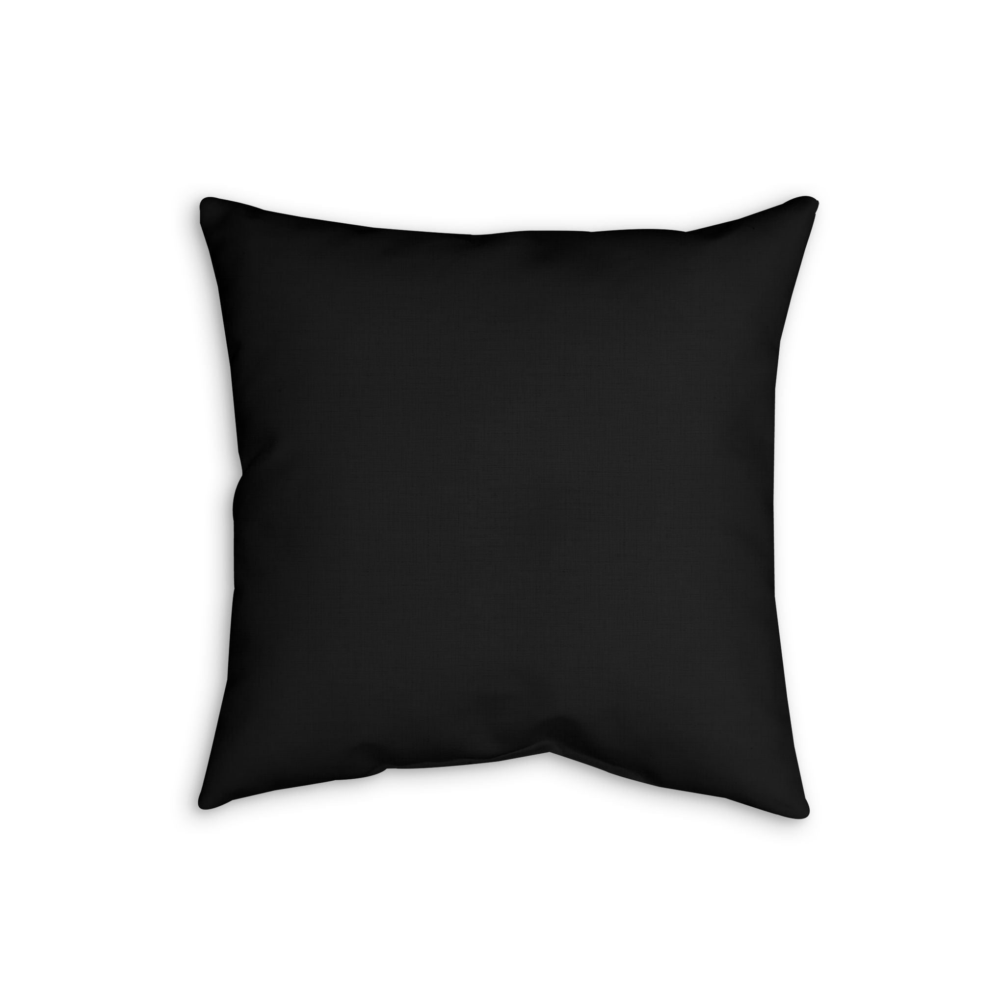 Glowing Red-Eyed Spider Faux Linen Pillow | Halloween Decor