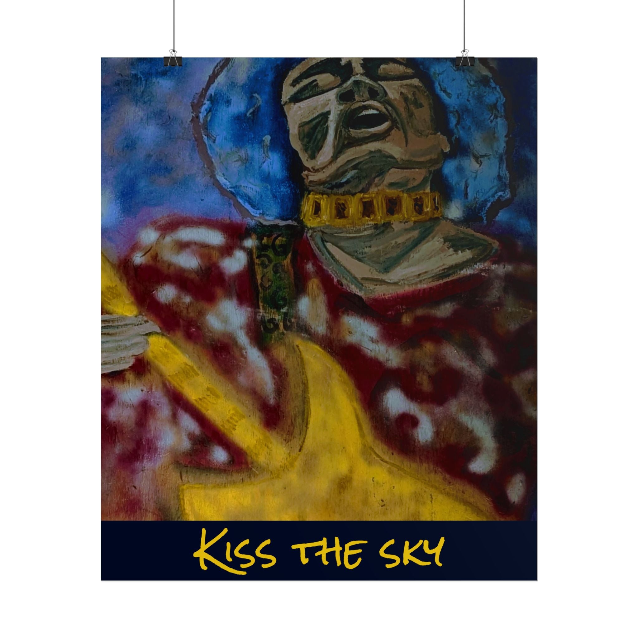 Kiss the Sky Poster | Rolled Art Print