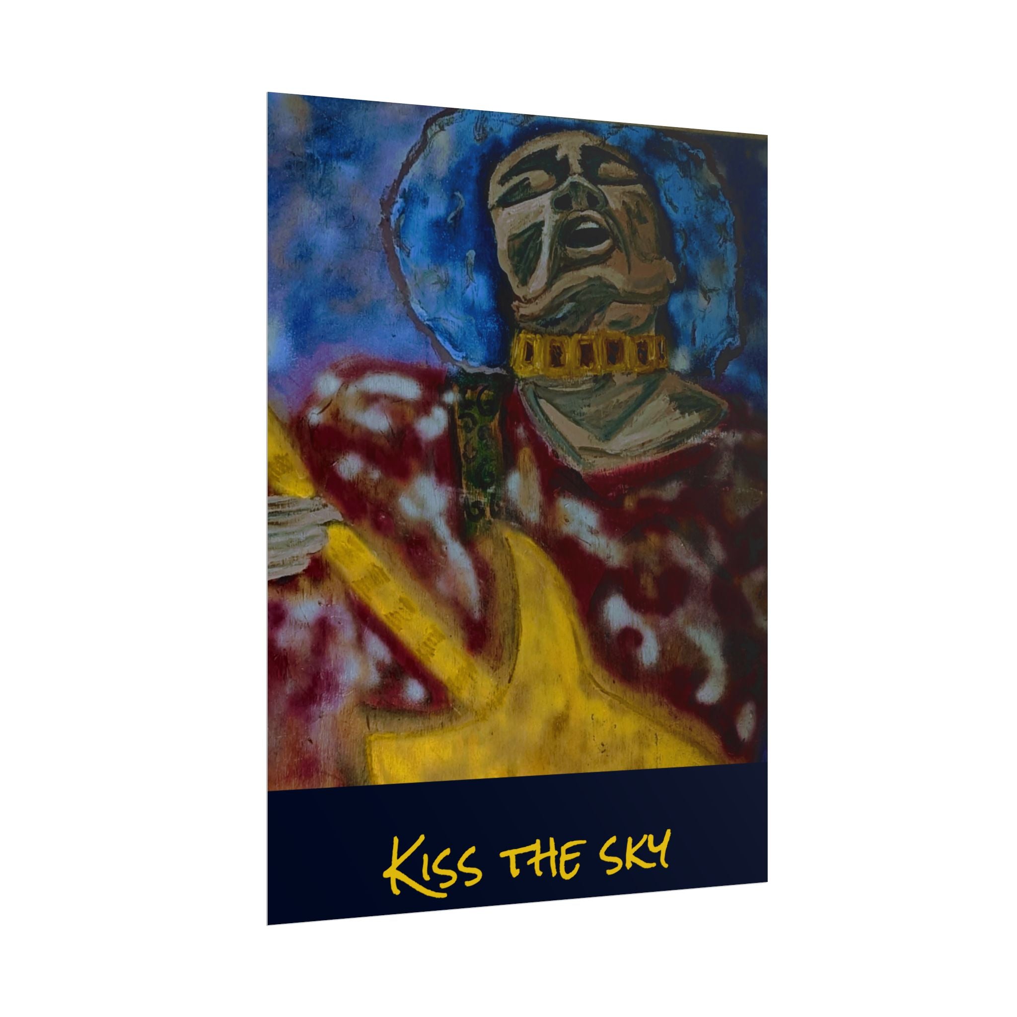 Kiss the Sky Poster | Rolled Art Print