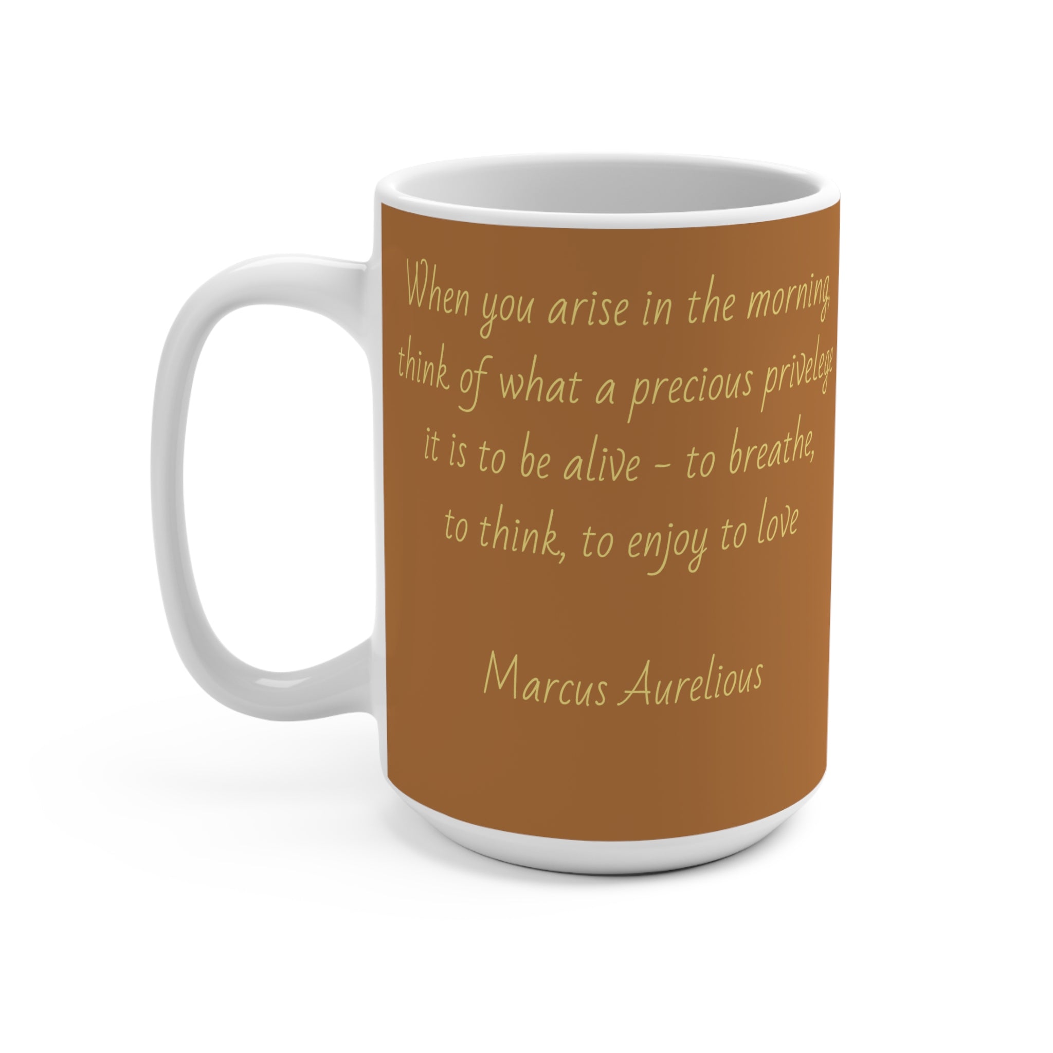 Nathan Pup Photo Mug | 15oz Ceramic Coffee Mug, Dog Portrait