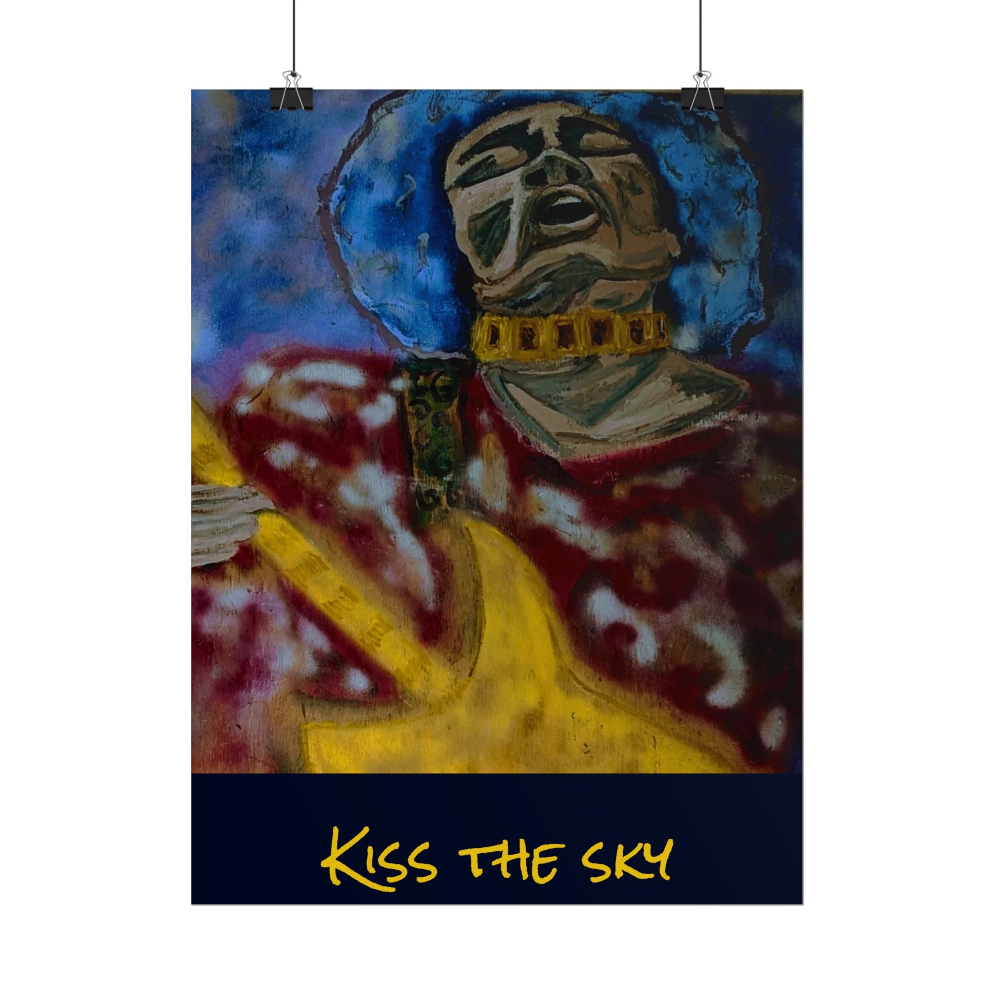 Kiss the Sky Poster | Rolled Art Print