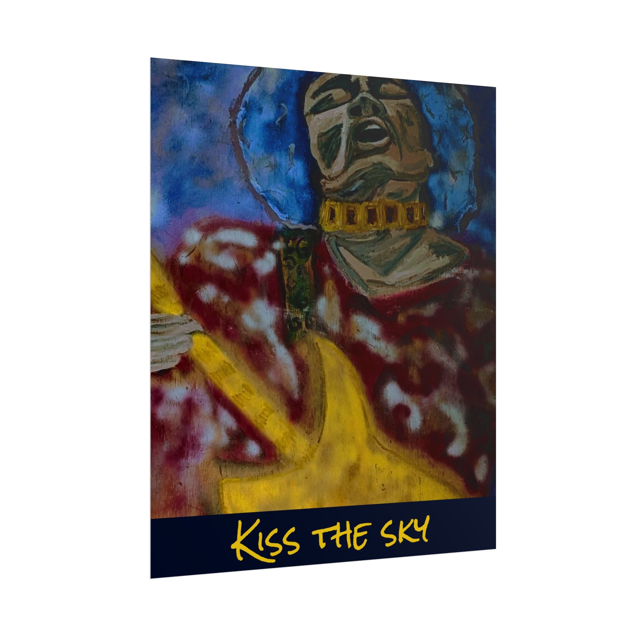Kiss the Sky Poster | Rolled Art Print