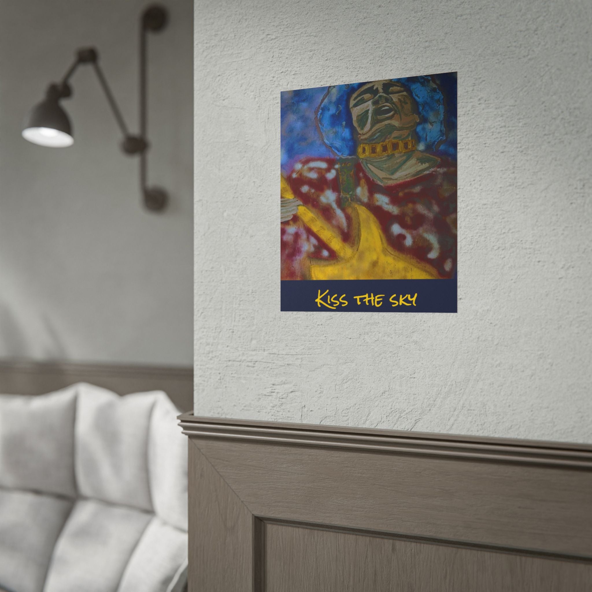 Kiss the Sky Poster | Rolled Art Print