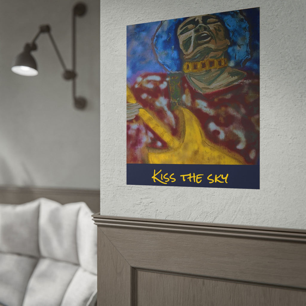 Kiss the Sky Poster | Rolled Art Print