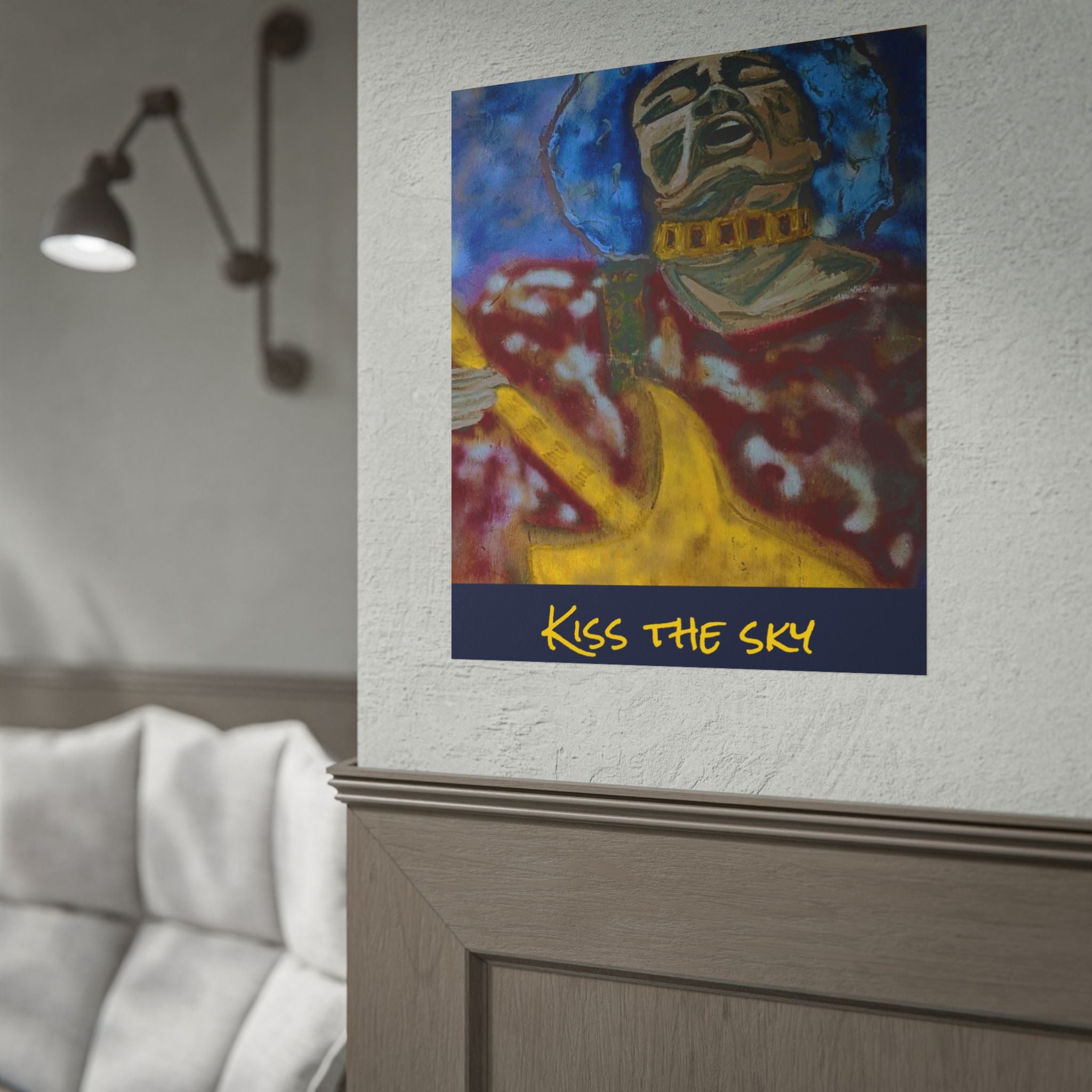 Kiss the Sky Poster | Rolled Art Print