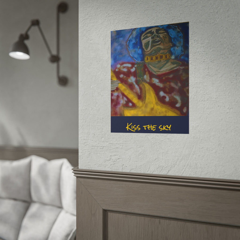 Kiss the Sky Poster | Rolled Art Print