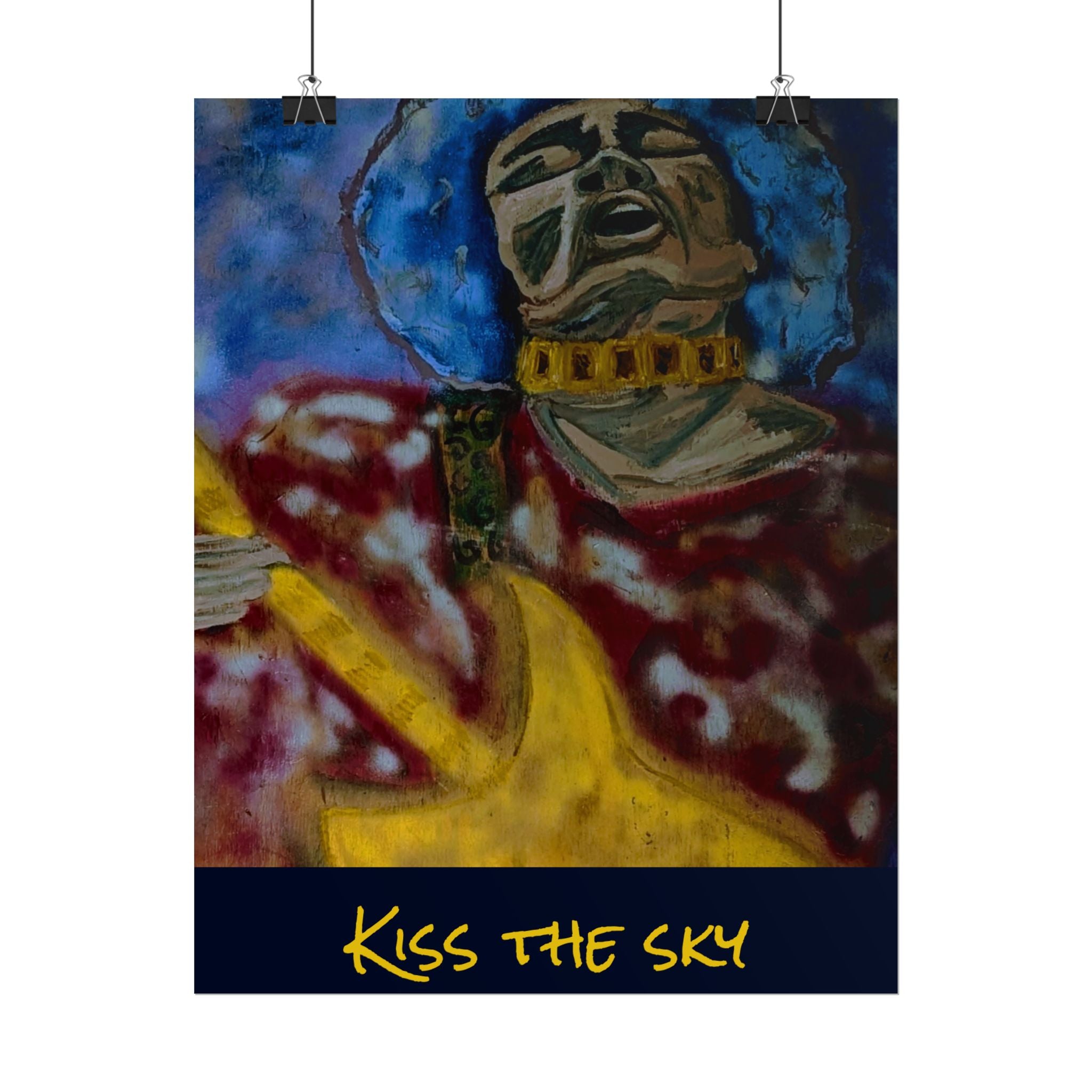 Kiss the Sky Poster | Rolled Art Print